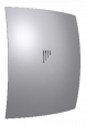 BREEZE 4C Gray metal, Вентилятор накладной BREEZE D100 обр.клапан Gray metal DICITI