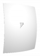 BREEZE 4C Matt white, Вентилятор накладной BREEZE D100 обр.клапан Matt white DICITI