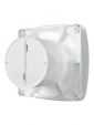 RIO 5C Matt white, Вентилятор накладной RIO D125 обр.клапан Matt white DICITI