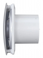 RIO 5C Gray metal, Вентилятор накладной RIO D125 обр.клапан Gray metal DICITI