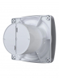 RIO 5C Gray metal, Вентилятор накладной RIO D125 обр.клапан Gray metal DICITI