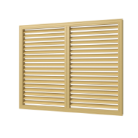 П6060Р беж, Экран радиаторный ПР фланец 600х600 пластик Beige ERA