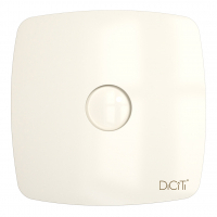 RIO 5C Ivory, Вентилятор накладной RIO D125 обр.клапан Ivory DICITI