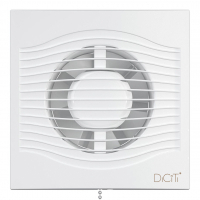 SLIM 4C-02, Вентилятор накладной SLIM D100 обр.клапан шнурок DICITI